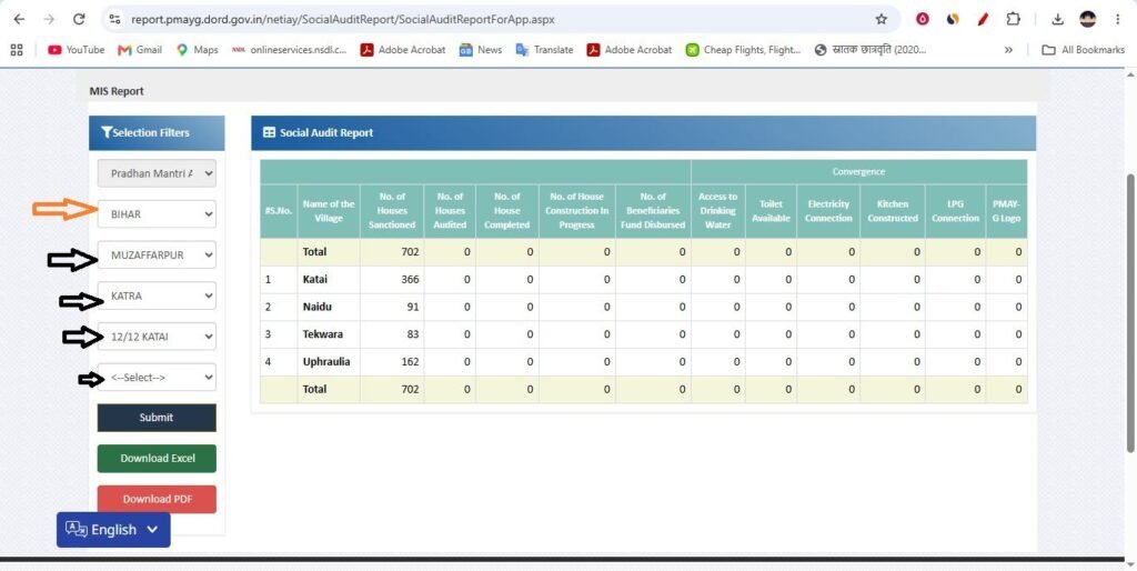 PM Awas Yojana Gramin beneficiary list 2026-27