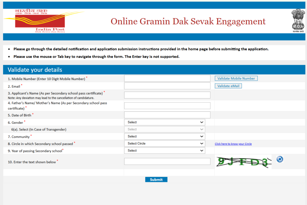 Online Registration