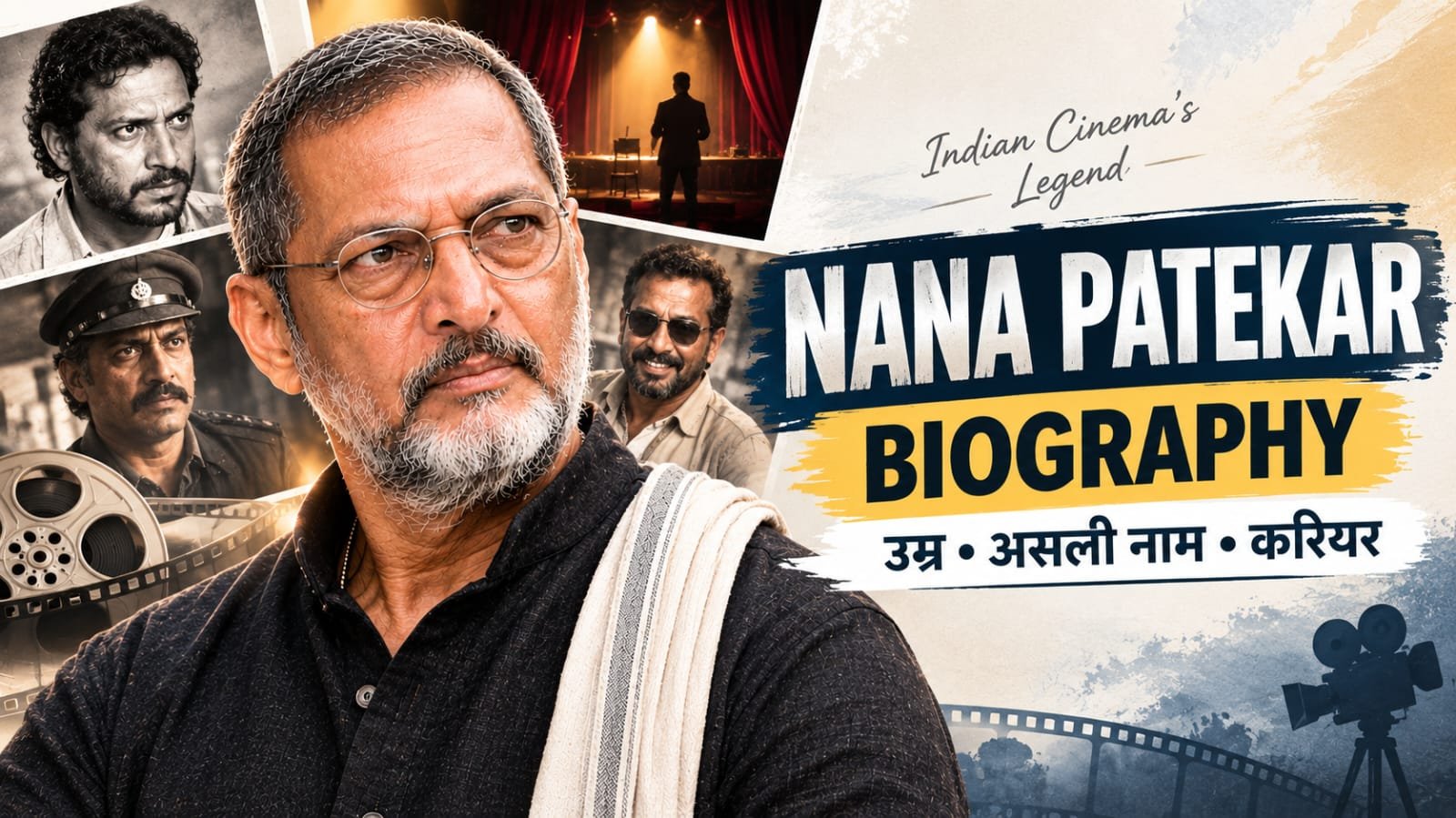 Nana Patekar Biography, Age, Wife, Family and Career
